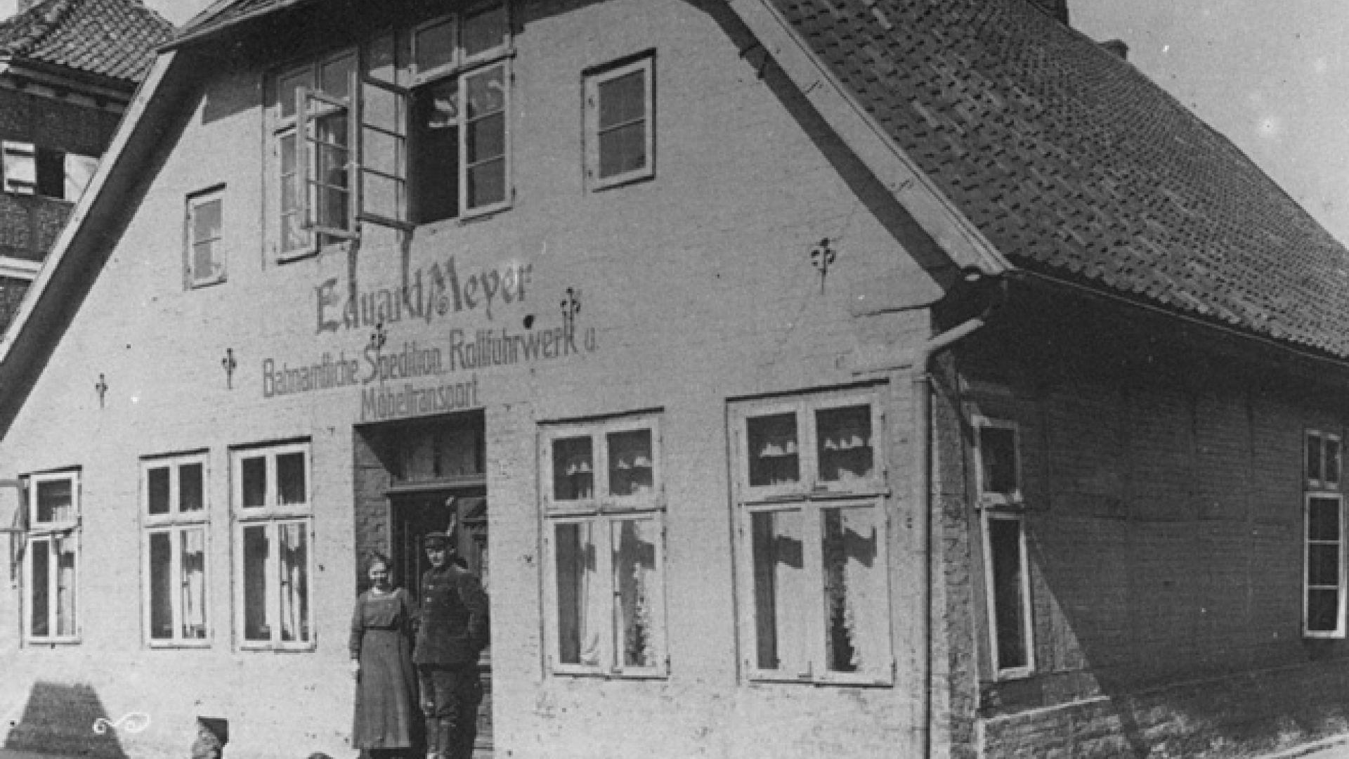 Unser Stammhaus um 1910